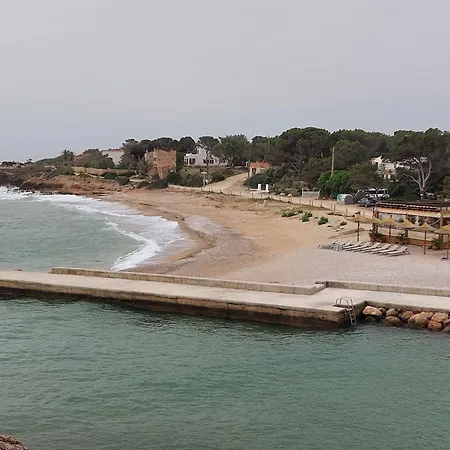 Atico Duplex Exclusivo Con Amplias Terrazas, Piscina Y Vistas Al Mar En Ametlla De Mar Apartment L'Ametlla de Mar