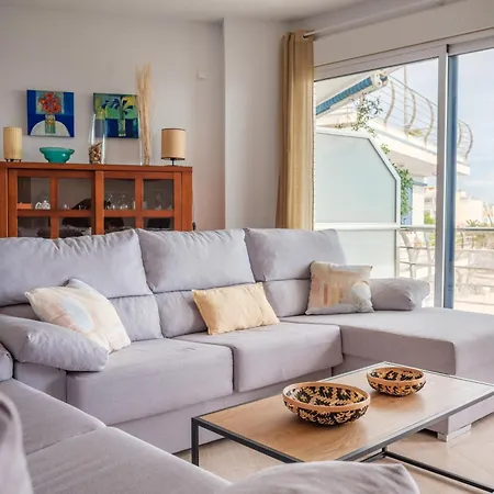 Atico Duplex Exclusivo Con Amplias Terrazas, Piscina Y Vistas Al Mar En Ametlla De Mar